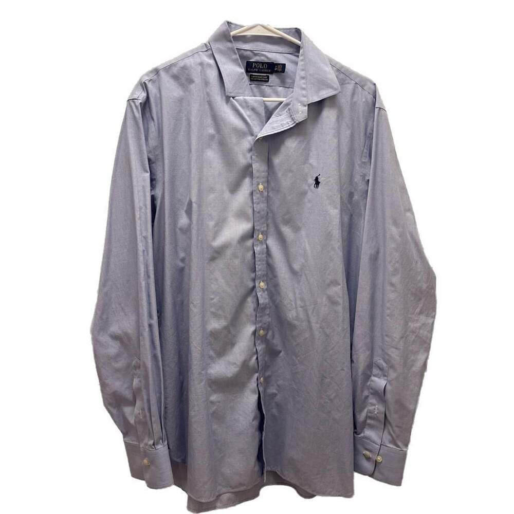 Ralph Lauren Button Down Shirt, Blue,‎ Size M